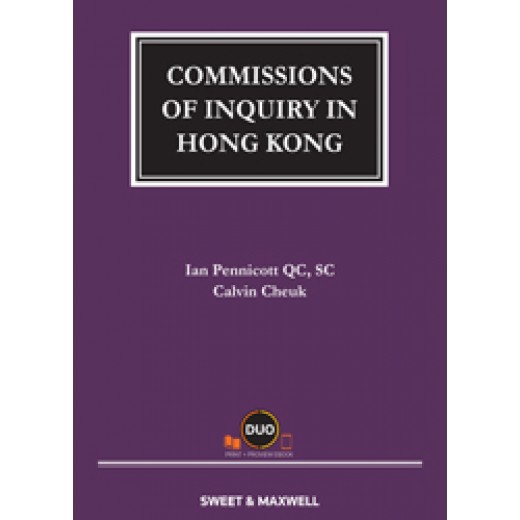 Commissions on Inquiry in Hong Kong + Proview